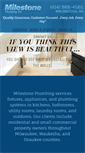 Mobile Screenshot of milestoneplumbinginc.com